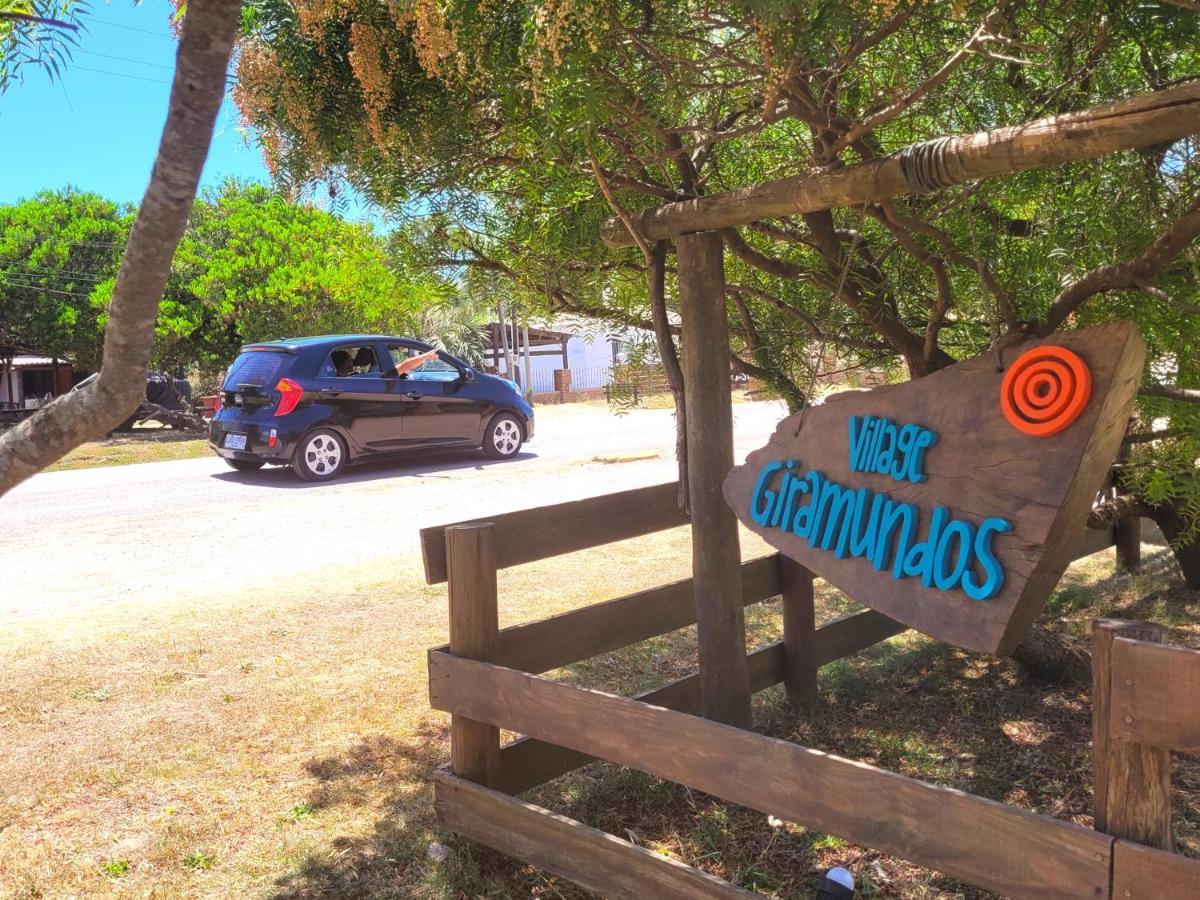 Cabanas Giramundos Punta Del Diablo Esterno foto