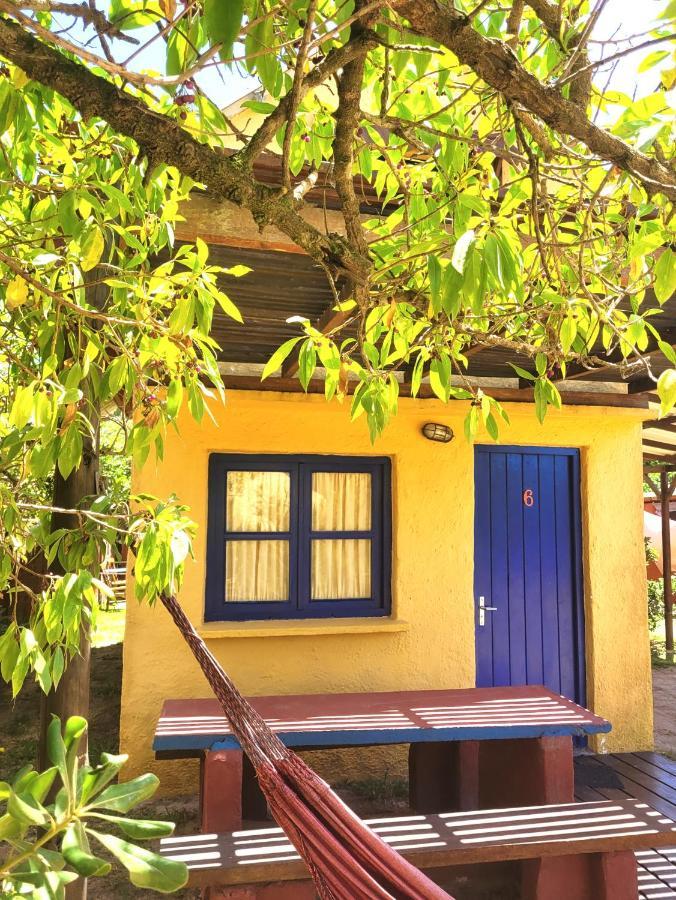 Cabanas Giramundos Punta Del Diablo Esterno foto