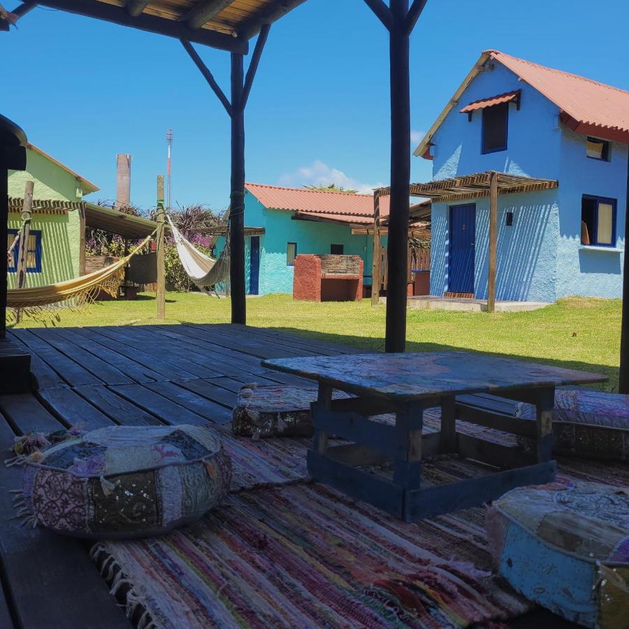 Cabanas Giramundos Punta Del Diablo Esterno foto